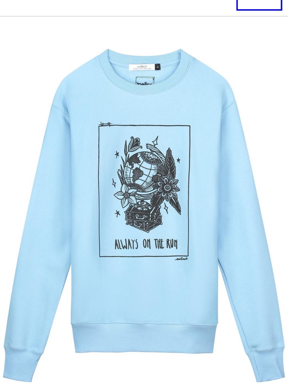 Collect the Label Always on the Run sweatshirt